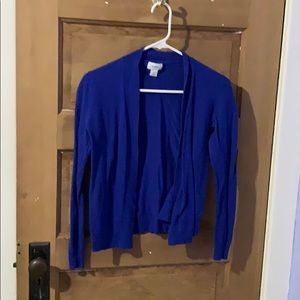Royal blue cardigan
